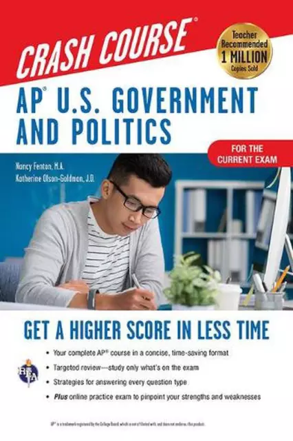 Ap(r) U.S. Government & Politics Crash Course, Book + Online: Get a Higher Score