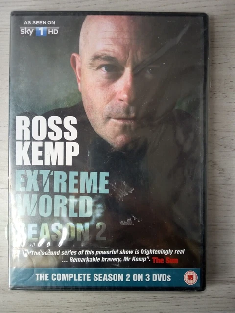 ROSS KEMP EXTREME World Season 2 Dvd Boxset New Factory Sealed Rare 
