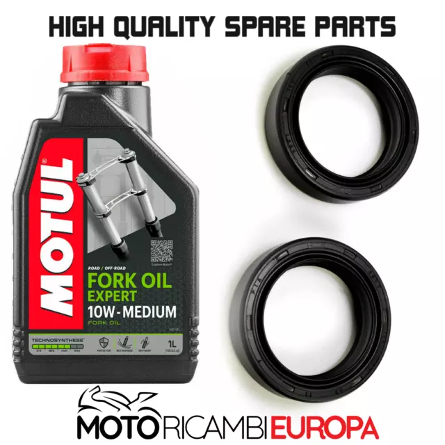 Kit Revisione Forcella Paraoli + Olio 10W Piaggio Beverly 500 2002 2003 2004