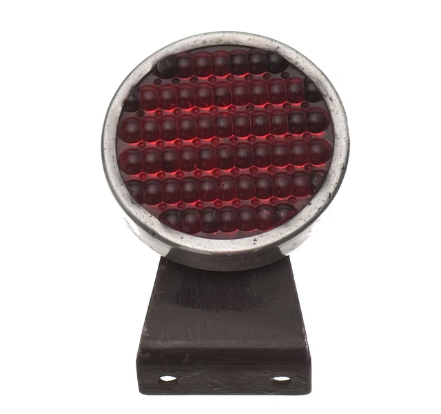 Feu Rouge Arrière + Catadioptre Pour Vélo Ancien - Éclairage Vélo Vintage