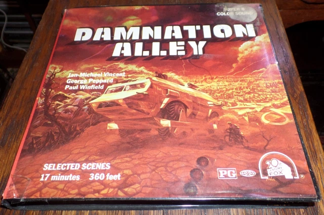 SUPER 8 SOUND FILM DAMNATION ALLEY for sci-fi horror cult collector big screen