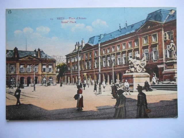 CPA "Metz - Place d'armes"