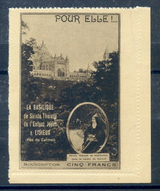 TIMBRE FRANCE / La Basilique De Sainte Therese De Lisieux EUR