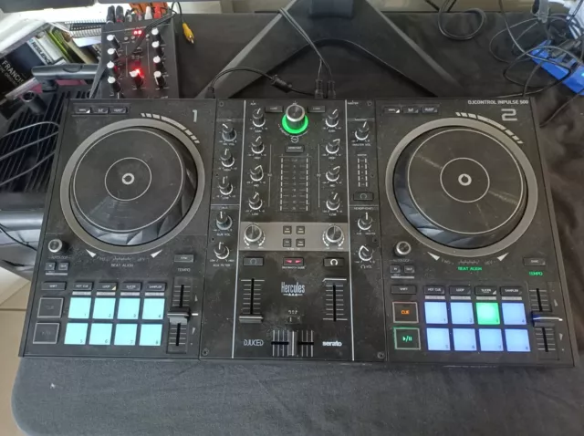 Hercules DJControl Inpulse 500 2-deck DJ controller with Serato DJ Lite & DJUCED