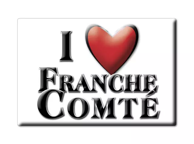 Franche Comté - Magnet France Souvenir Fridge Aimant De Réfrigérateur