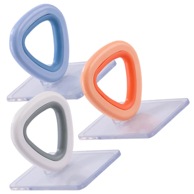 3 Pcs Toilettendeckelgriff Plastik Toilettengriff WC-Abdeckung Sitz