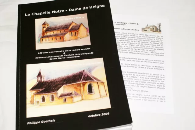 Chapelle Notre Dame De Heigne Goethals Art Roman Charleroi Gravures Belgique 2