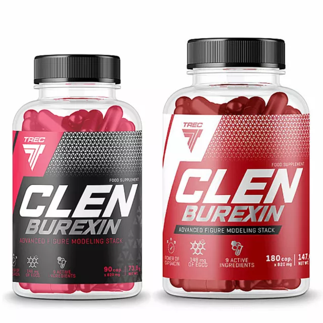 TREC NUTRITION CLENBUREXIN - Legendary Thermogenic Fat Burner - Weight Loss