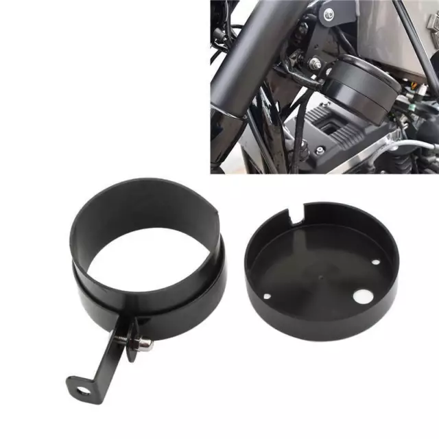 Black Side Mount Speedo Relocation Bracket For Harley for Sportster XL 883 1200