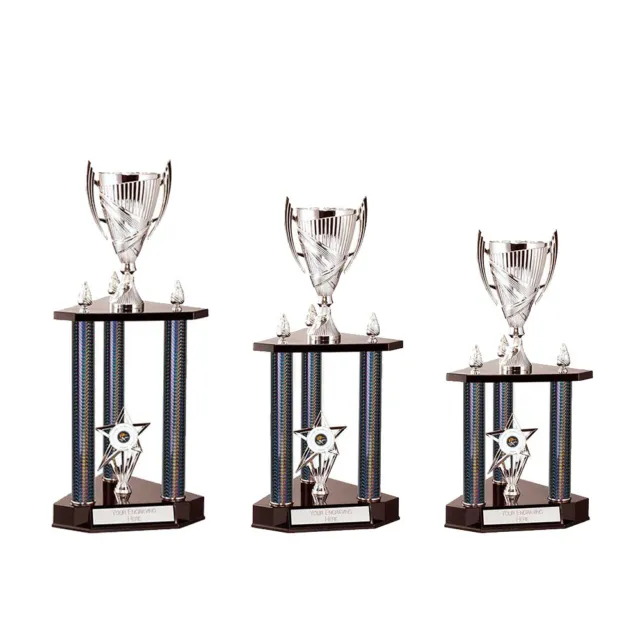 EPIC LARGE Tower Trophy AMERICAN STYLE DANCE ETC in 3 sizes *FREE ENGRAVING*
