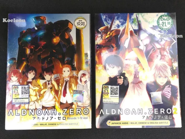 DVD Aldnoah.Zero Season 2 Ep. 1-13 End Eng Sub 0 Region