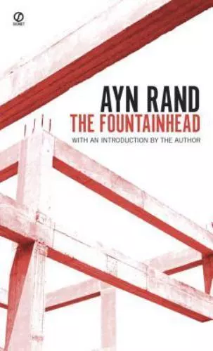 The Fountainhead by Ayn Rand a  paperback book FREE USA SHIPPING Fountain head