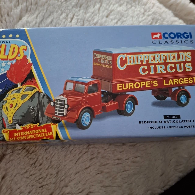 Corgi Classics 97303 - Bedford O Chipperfield's Circus 1/50 - Boîte - Collection Corgi Classics 97303 - Bedford O Chipperfield's Circus 1/50 - Boîte - Collection