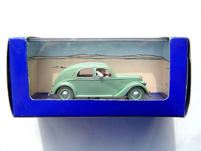 TINTIN VOITURE 1/24 TINTIN AU PAYS DE L'OR NOIR * LA DÉPANNEUSE SIMOUN