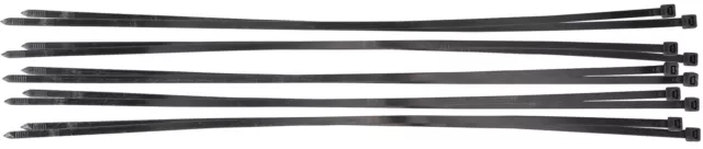BGS Diy Kabelbinder-Sortiment | schwarz | 8,0 x 700 mm | 10-tlg.