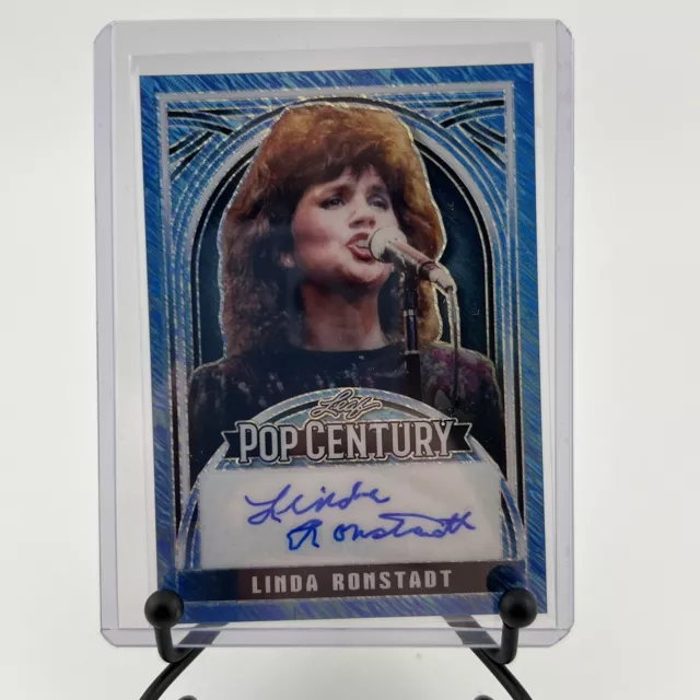 2024 LEAF POP Century Linda Ronstadt Blue Autograph 6/10 33.00