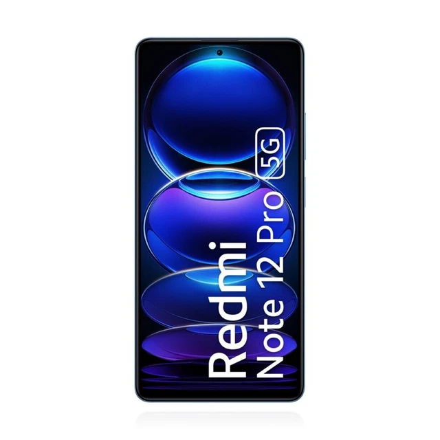 Xiaomi Redmi Note 12 Pro 5G – 6GB RAM, 128GB, Midnight Black, Dual SIM, EU – Nuovo - 2