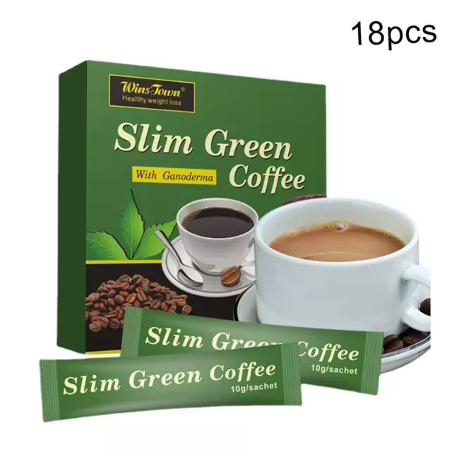 Slim Green Coffee avec Ganoderma Control Weight Detox New Tea Green Coffee 18pc√