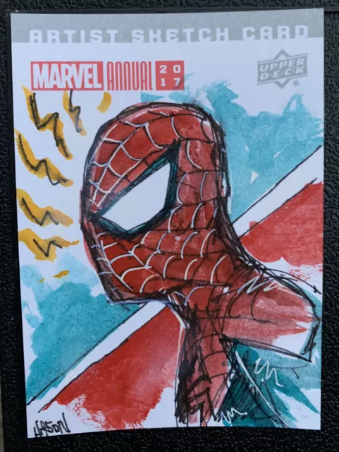 2017 Upper Deck Marvel Annual Sketch Cards 1/1 Mayonnaise and Bread #SKT Auto