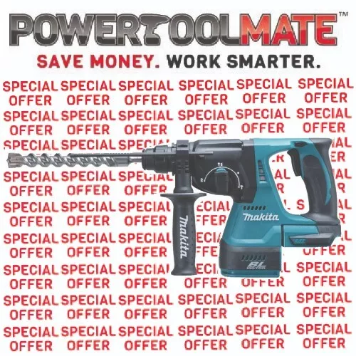 MAKITA DHR242Z 18V LXT Liion Brushless Rotary Hammer SDS+ Drill Body