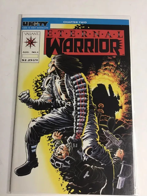 Valiant Comics Eternal Warrior #1 August 1992 Frank Miller Cover 9.2 Comb Ship