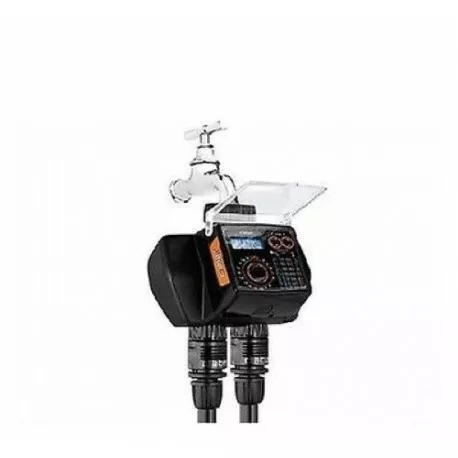 Claber Programmatore Centalina Dual Logic Con Orologio Irrigazione 2 Vie Rain