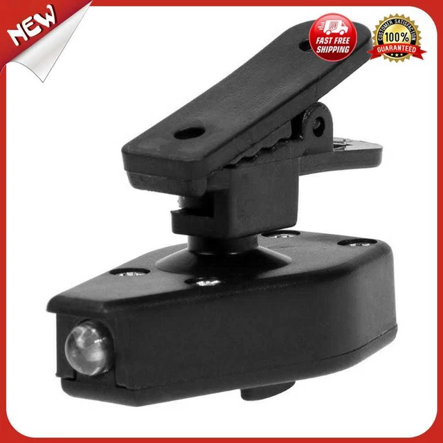 es Mini LED Flashlight Clip-on Pocket Light Portable Mini Torch for Outdoor Fish