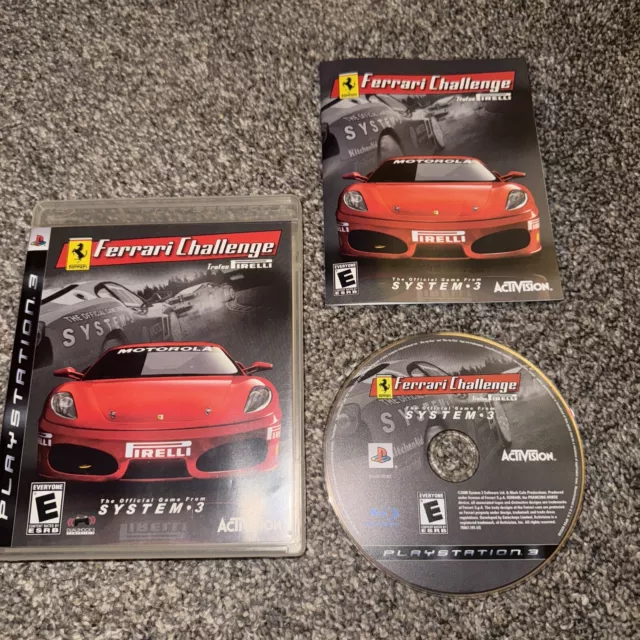 Ferrari Challenge PS3 PlayStation 3 - En caja completa envío gratuito en muy buen estado