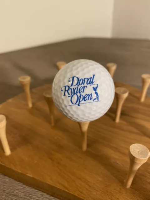 VINTAGE LOGO GOLF BALL: DORAL RYDER OPEN PGA Ram Tour XDC 2 90 lithium Surlyn