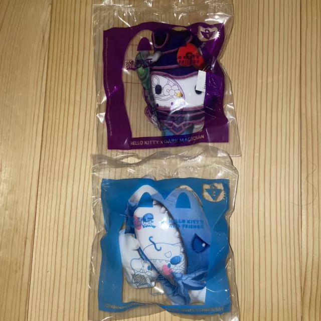 MCDONALDS 2024 YUGIOH Hello Kitty Dark Magician and Cinnamon Roll