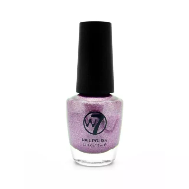 W7 Nail Polish 119 Lilac Metal 15ml