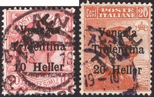 Terre Redente - Trentino Alto Adige - Bolzano 3 - 1918/19 - Venice Tridentina c