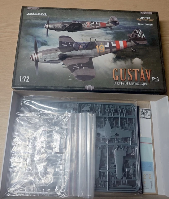 MESSERSCHMITT BF-109 GUSTAV pt.3 DUAL COMBO (Limited Edition) in 1/72 ...