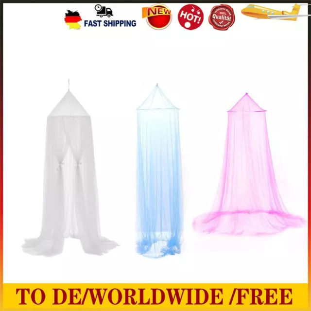 Bed Canopy Hanging Mosquito Net Princess Dome Foldable Bedcover for Children