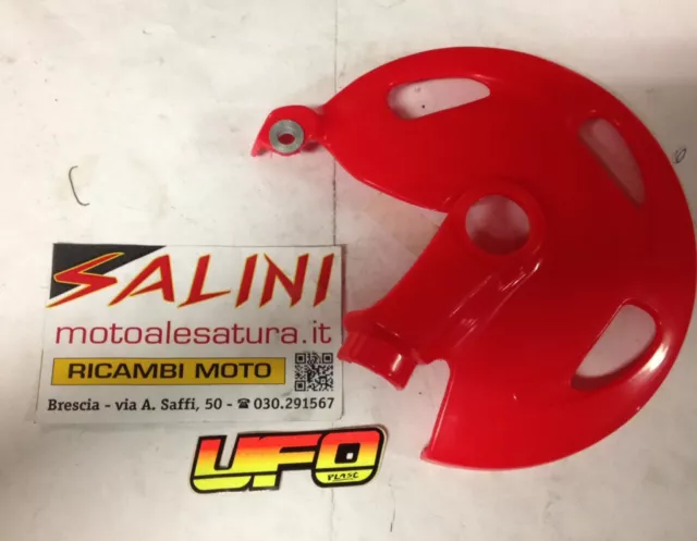 TYPHOON GILERA copridisco freno UFO rosso