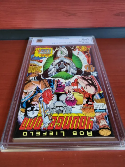 EXCELLENT!  Youngblood #2 Green Cover 1st app Prophet PGX 9.6 GRADED NOT CGC 3