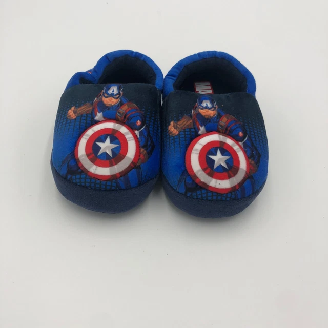 Brand New Marvel Avengers Light Up Slippers For Toddler Boys Size S (5/6)