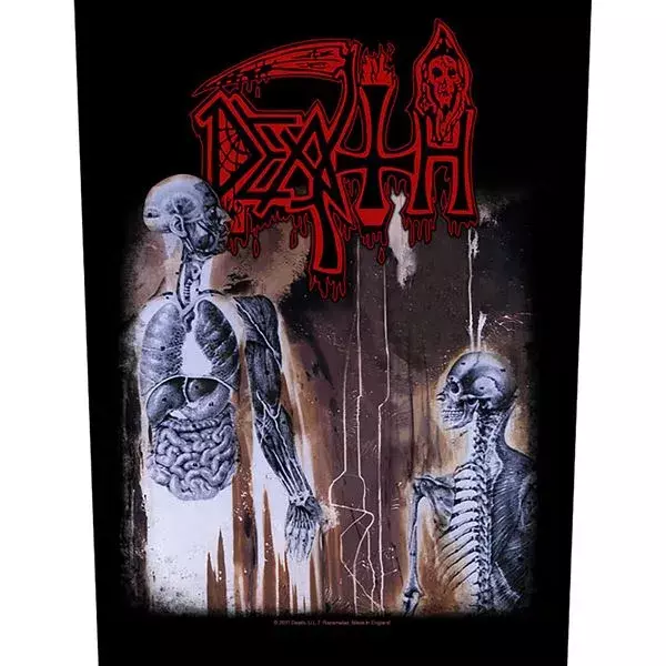 Death - "Human"  - Large Size Sew On Printed Back Patch - Officially Licensed