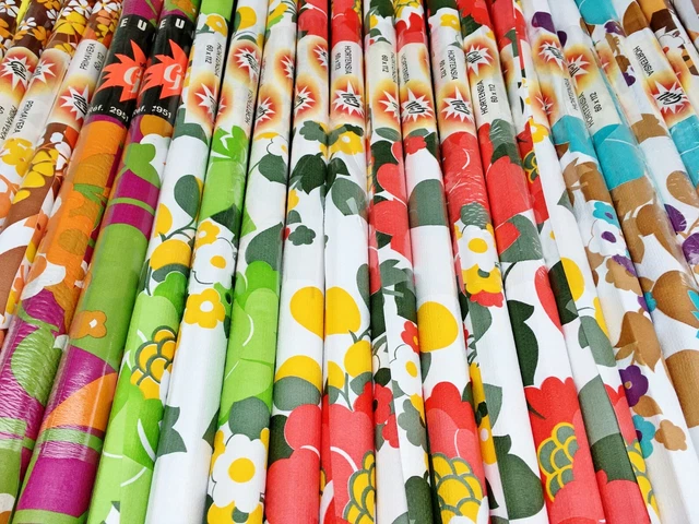 10 Rouleaux Plastique Déco Vintage Pour Couvrir Livres - Non Autocollant