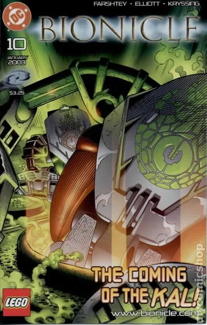 Bionicle #10 VG 2003 Stock Image Low Grade