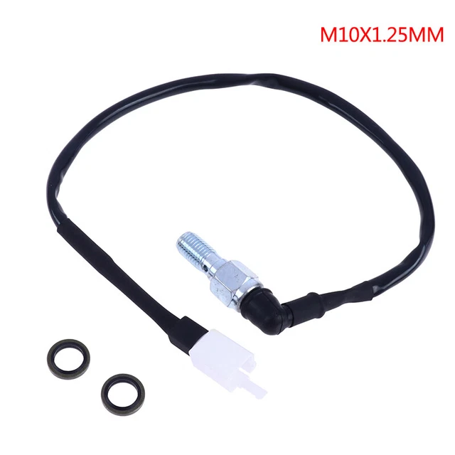 Motorcycle Hydraulic Brake Pressure Rear Light Switch Hollow Bolt Accessories