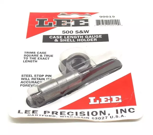 Lee asta tornitura bossolo 500 SW 90019 case lenght gauge