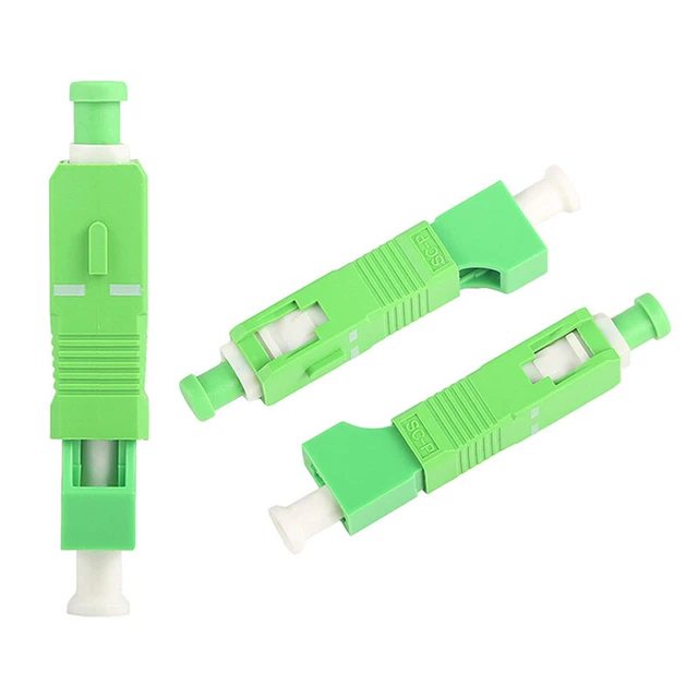 SC/APC-LC/APC FIBER OPTIC Connector LC Female to SC Male SM 9/125 ...