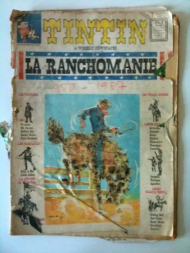 >Journal de Tintin N°950 du 01/1967   La ranchomanie