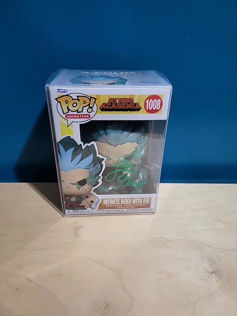 Funko Pop Animation My Hero Academia Infinite Deku with Eri Autographed-JSA 1008