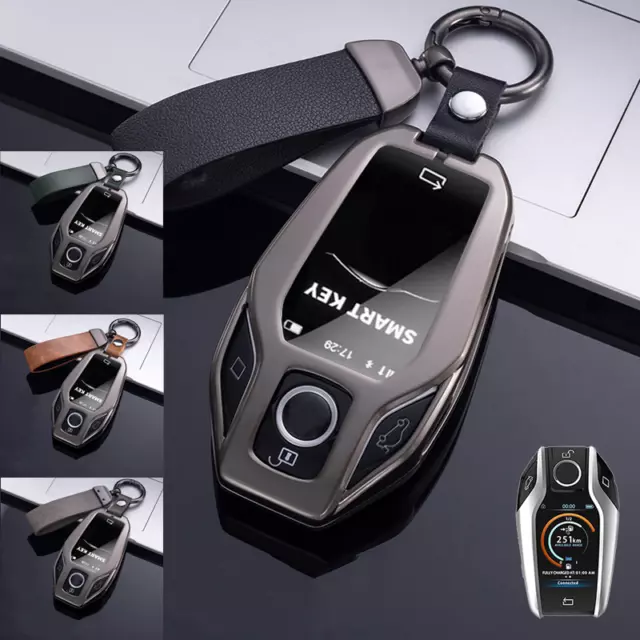 Zinc Alloy TPU Car Key Fob Case Cover For BMW 5 7 I8 G12 G30 X3 X4 X5 730Li 740i