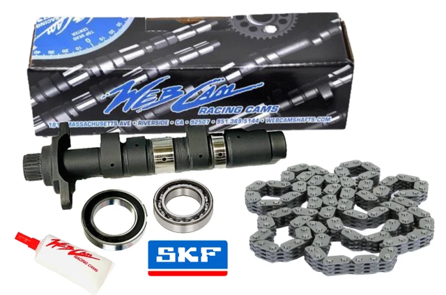 TRX 400EX 400X Stage 2 Webcam Web Cam Big Bore Race Camshaft Chain Bearings Kit
