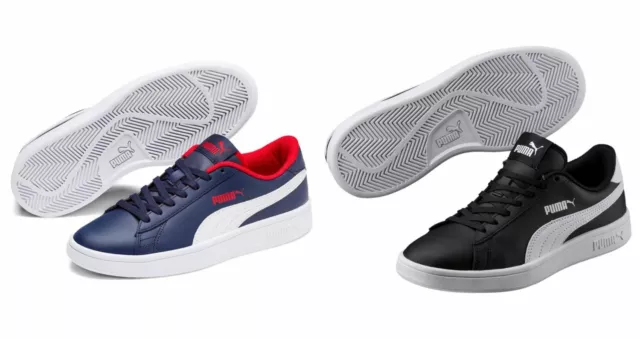 Puma Smash v2 L Jr Bas Haut Femmes Unisexe Enfants Baskets Chaussures de Sport