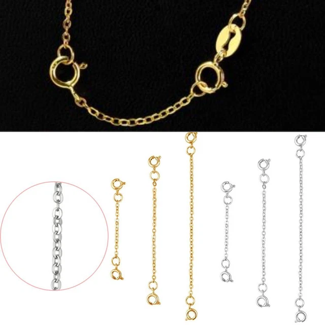 Sicherheits ketten verlängerung Schmuck Zubehör DIY Für Armband Halskette