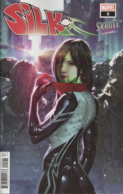 Silk #5 Ngu Skrull Variant Vf/Nm Marvel Hohc 2022